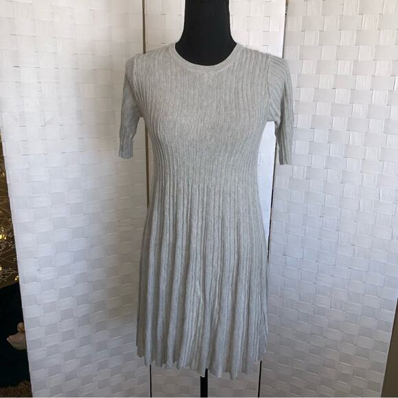 Urban Outfitters Cooperative Grace Swingy Sweater Dress Women’s Size XS Gray - Picture 2 of 13